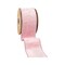 LaRibbons 2 1/2" - 4" Wired Premium Velvet Ribbon w/ Metallic Dupioni Backing | 5 Yard Roll